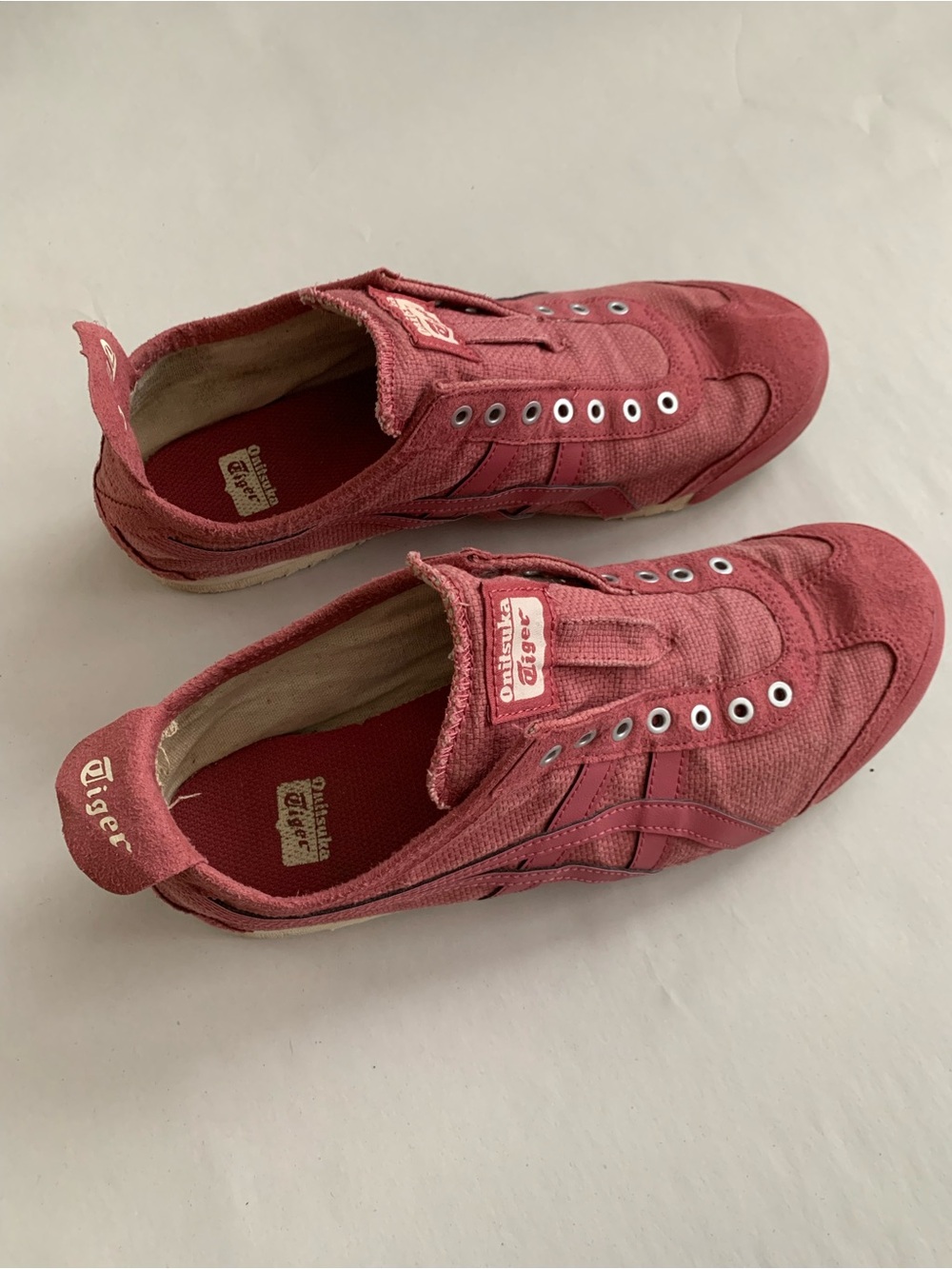 Authentic Onitsuka Tiger Mexico 66 Slip-on pink Women's size 9.5